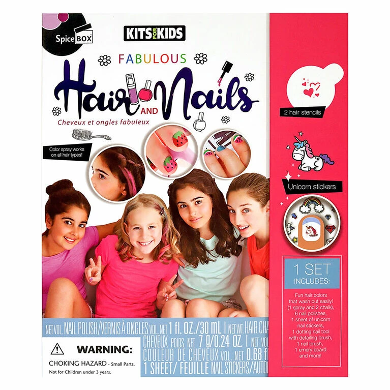 Coupon ๐ฏ SpiceBox Children's Activity Kits For Kids Fabulous Hair And Nails - English Edition ๐งจ 5 Coupon ๐ฏ SpiceBox Children's Activity Kits For Kids Fabulous Hair And Nails - English Edition ๐งจ - Image 3