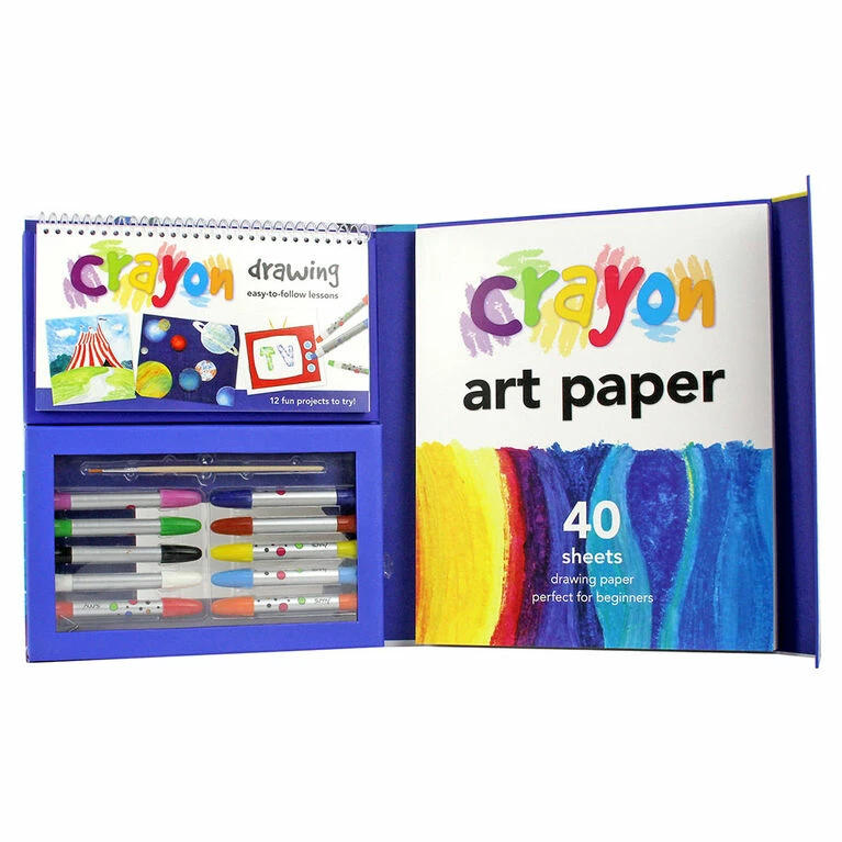 Discount 🎁 SpiceBox Children's Art Kits Petit Picasso Crayon Art - English Edition ⌛ 4 Discount 🎁 SpiceBox Children's Art Kits Petit Picasso Crayon Art - English Edition ⌛ - Image 2