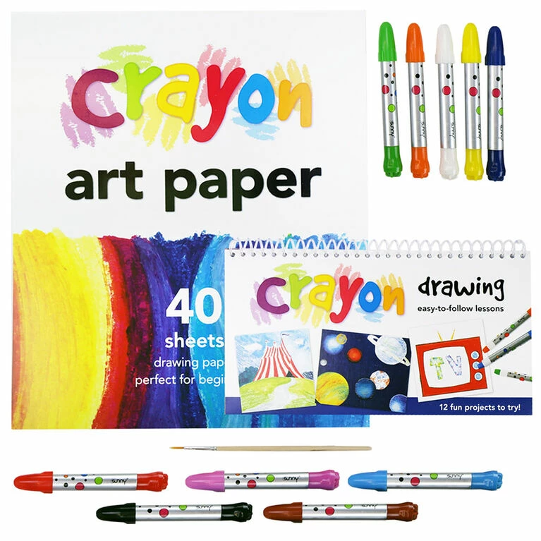 Discount 🎁 SpiceBox Children's Art Kits Petit Picasso Crayon Art - English Edition ⌛ 6 Discount 🎁 SpiceBox Children's Art Kits Petit Picasso Crayon Art - English Edition ⌛ - Image 4