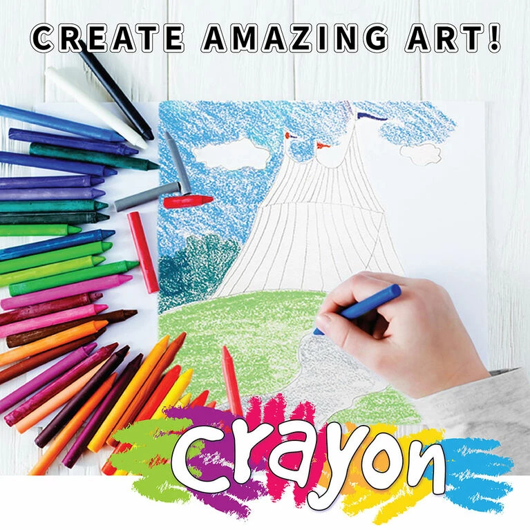 Discount 🎁 SpiceBox Children's Art Kits Petit Picasso Crayon Art - English Edition ⌛ 8 Discount 🎁 SpiceBox Children's Art Kits Petit Picasso Crayon Art - English Edition ⌛ - Image 6