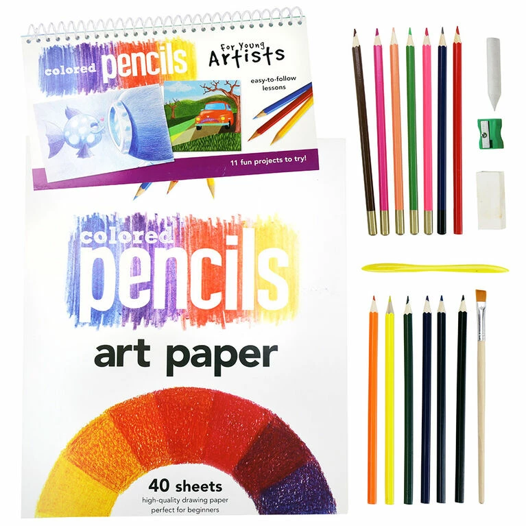 Best Sale 😉 SpiceBox Children's Art Kits Petit Picasso Colored Pencils - English Edition 🛒 6 Best Sale 😉 SpiceBox Children's Art Kits Petit Picasso Colored Pencils - English Edition 🛒 - Image 4