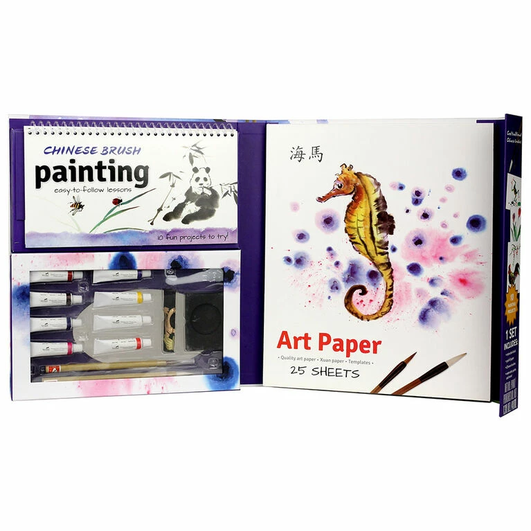 Wholesale ๐ฅ SpiceBox Children's Art Kits Petit Picasso Chinese Brush Painting - English Edition ๐งจ 4 Wholesale ๐ฅ SpiceBox Children's Art Kits Petit Picasso Chinese Brush Painting - English Edition ๐งจ - Image 2