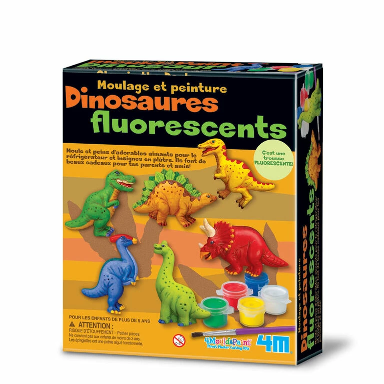 Cheap π₯ Playwell 4M Mould & Paint Glow Dinos - French Edition π 3 Cheap π₯ Playwell 4M Mould & Paint Glow Dinos - French Edition π