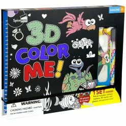 Best deal 🎉 SpiceBox Children's Art Kits Imagine It 3D Color Me - English Edition ❤️