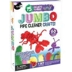 Brand new 😀 SpiceBox Children's Activity Kits Make And Play Jumbo Pipe Cleaner Crafts - English Edition ⭐