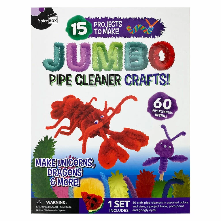 Brand new 😀 SpiceBox Children's Activity Kits Make And Play Jumbo Pipe Cleaner Crafts - English Edition ⭐ 7 Brand new 😀 SpiceBox Children's Activity Kits Make And Play Jumbo Pipe Cleaner Crafts - English Edition ⭐ - Image 5