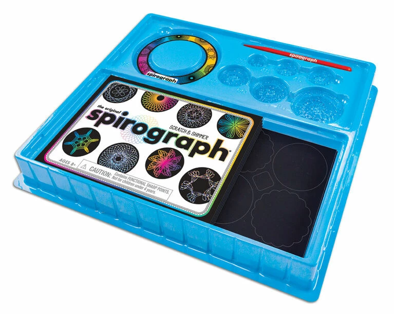 Cheap 🤩 Playmonster Spirograph Scratch And Shimmer - English Edition 🌟 5 Cheap 🤩 Playmonster Spirograph Scratch And Shimmer - English Edition 🌟 - Image 3
