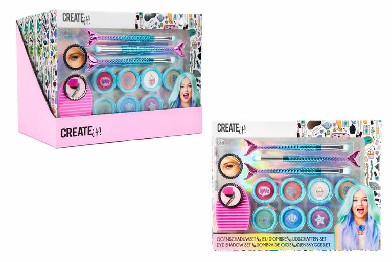 Promo ✔️ Imports Dragon CREATE IT! Eye Shadow Set Mermaid 11-Pieces Display ⭐ 5 Promo ✔️ Imports Dragon CREATE IT! Eye Shadow Set Mermaid 11-Pieces Display ⭐ - Image 3