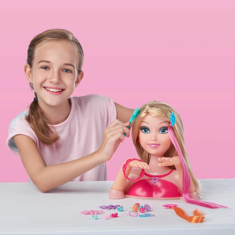 New 🛒 Zuru Sparkle Girlz Nail Design Hair Styling Head 💯 3 New 🛒 Zuru Sparkle Girlz Nail Design Hair Styling Head 💯 - Image 3