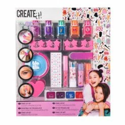 Best Sale 😀 Imports Dragon CREATE IT! Makeup Set Color Changing/Glitter Box 🛒