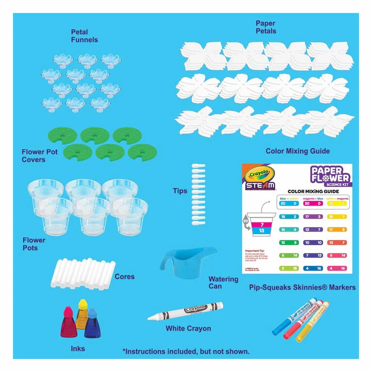 Best Pirce 👏 Crayola Paper Flower Science Kit 🛒 5 Best Pirce 👏 Crayola Paper Flower Science Kit 🛒 - Image 3