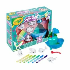Cheap 😀 Crayola Scribble Scrubbie Ocean Pets: Lagoon Tub Set 🔔