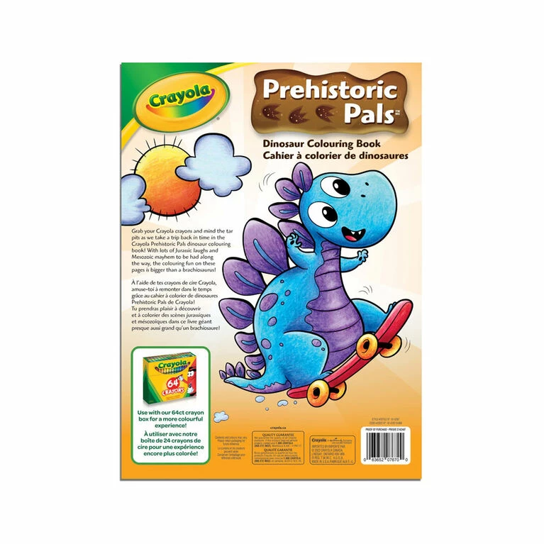 Top 10 🌟 Crayola Prehistoric Pals Colouring Book, 176 Pages 💯 4 Top 10 🌟 Crayola Prehistoric Pals Colouring Book, 176 Pages 💯 - Image 2