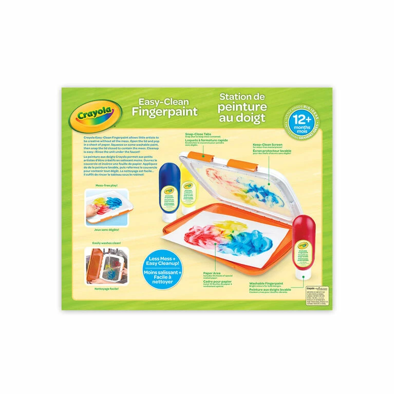 Outlet 🥰 Crayola Easy-Clean Fingerpaint Set ⌛ 4 Outlet 🥰 Crayola Easy-Clean Fingerpaint Set ⌛ - Image 2