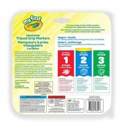 Deals 👍 Crayola - My First Crayola Washable Tripod Grip Markers 🔔 -Imaginarium Shop unnamed file 779