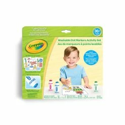 Best deal ⭐ Crayola Young Kids Washable Dot Markers Activity Set 🥰
