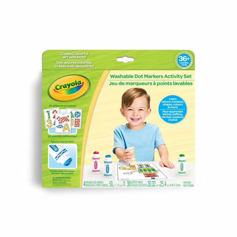 Best deal ⭐ Crayola Young Kids Washable Dot Markers Activity Set 🥰 3 Best deal ⭐ Crayola Young Kids Washable Dot Markers Activity Set 🥰
