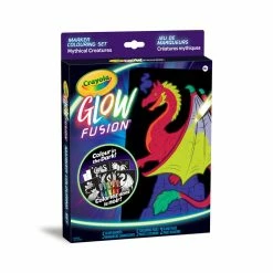 Hot Sale 🔔 Crayola Glow Fusion Marker Colouring Set - Mythical Creatures 🌟 -Imaginarium Shop unnamed file 795