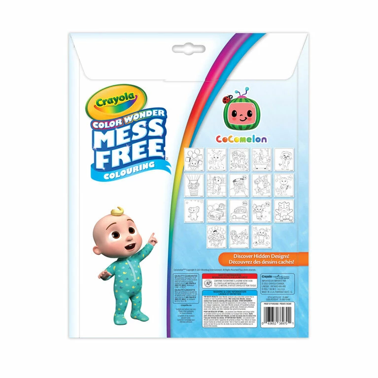 Outlet ⌛ Crayola Cocomelon Color Wonder Foldalope 👏 4 Outlet ⌛ Crayola Cocomelon Color Wonder Foldalope 👏 - Image 2