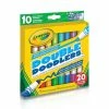 Promo 🤩 Crayola - Double Doodlers Markers, 10 Ct 🎁 -Imaginarium Shop unnamed file 827