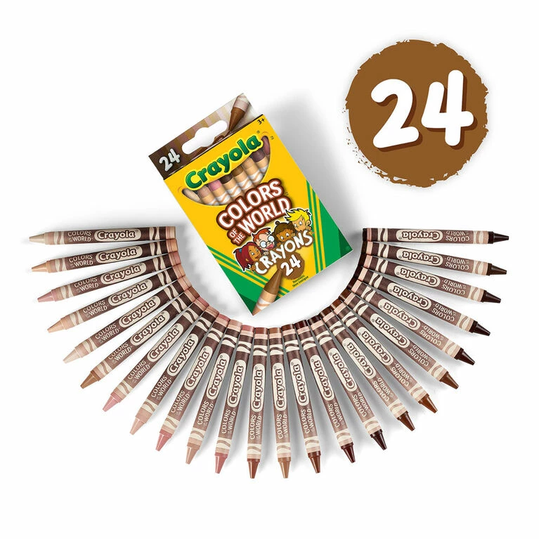Best reviews of โ๏ธ Crayola Colors Of The World Skin Tone Crayons, 24 Count ๐ 5 Best reviews of โ๏ธ Crayola Colors Of The World Skin Tone Crayons, 24 Count ๐ - Image 3
