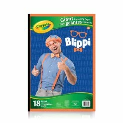 Cheapest 👏 Crayola Giant Colouring Pages, Blippi 😍