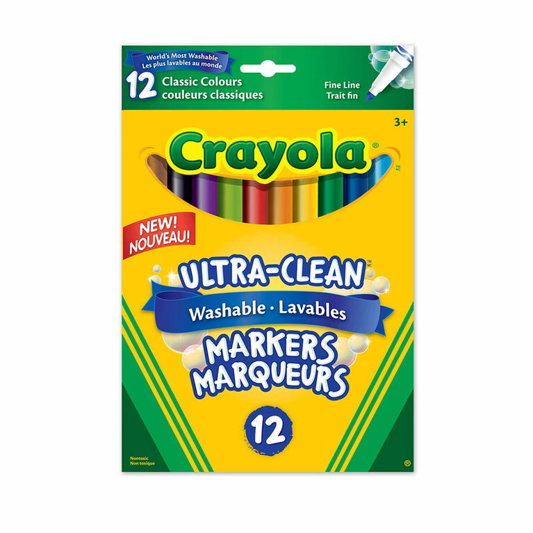 Coupon 👍 Crayola 12 Washable Fine Line Markers 😉 3 Coupon 👍 Crayola 12 Washable Fine Line Markers 😉