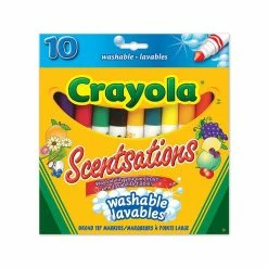 Brand new ❤️ Crayola Scentsations Washable Broad Tip Markers - 10ct 👍