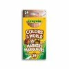 Outlet 🎁 Crayola Colors Of The World 24 Fineline Markers ⭐ -Imaginarium Shop unnamed file 913