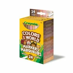 Outlet 🎁 Crayola Colors Of The World 24 Fineline Markers ⭐ -Imaginarium Shop unnamed file 915