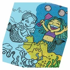 Cheapest ⌛ Crayola Color Magic Shimmer Paper & Marker Set, Mermaids ❤️ -Imaginarium Shop unnamed file 923