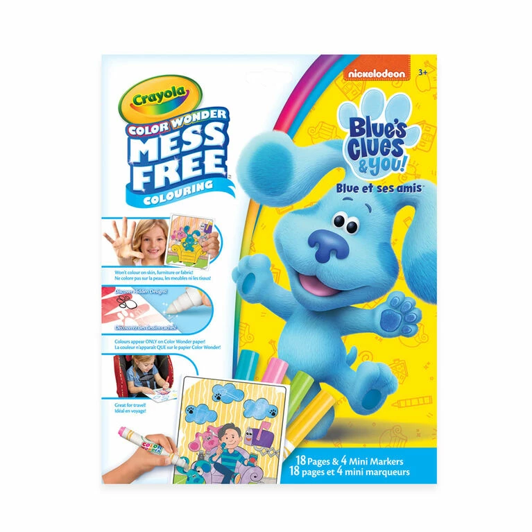 Top 10 🤩 Crayola Color Wonder Mess-Free Colouring Pages & Mini Markers, Blue's Clues & You 😉 3 Top 10 🤩 Crayola Color Wonder Mess-Free Colouring Pages & Mini Markers, Blue's Clues & You 😉