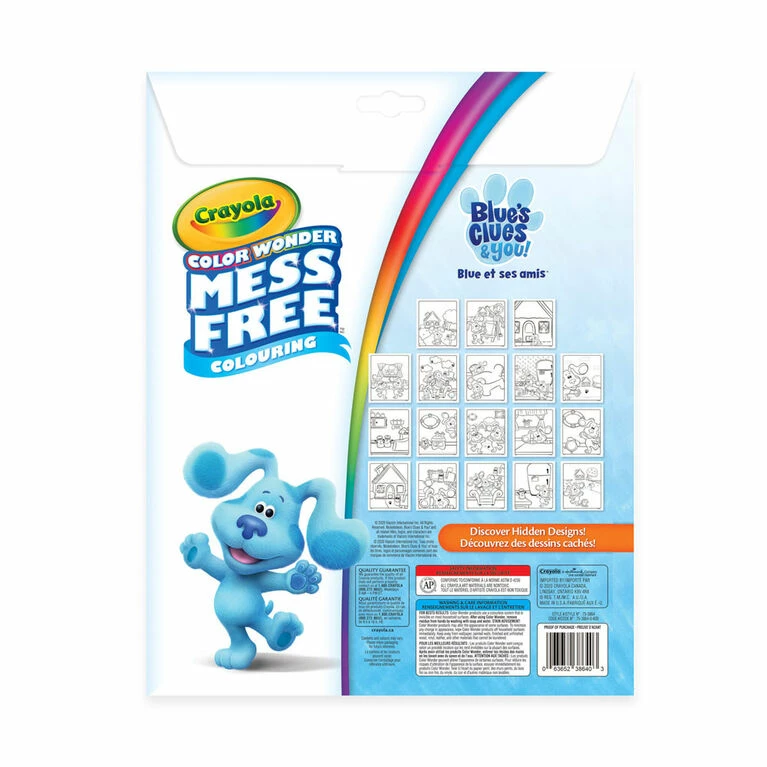 Top 10 🤩 Crayola Color Wonder Mess-Free Colouring Pages & Mini Markers, Blue's Clues & You 😉 4 Top 10 🤩 Crayola Color Wonder Mess-Free Colouring Pages & Mini Markers, Blue's Clues & You 😉 - Image 2